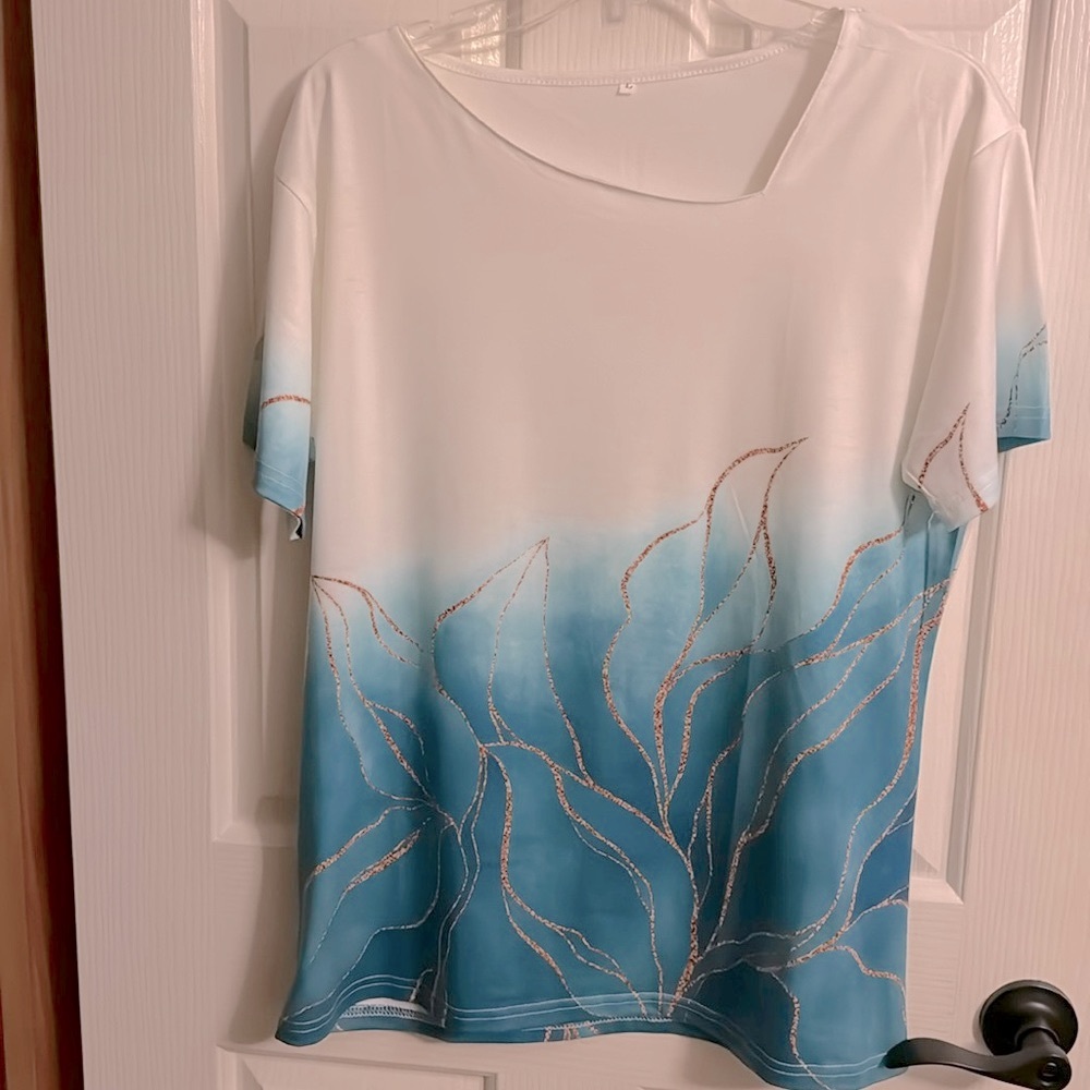 Women Tunic Top, Size L,